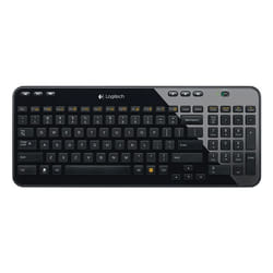 Logitech Wireless Keyboard K360 clavier RF sans fil QWERTY Italien Noir