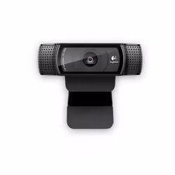 Logitech HD Pro Webcam C920, 1920 x 1080 pixels, Full HD, H.264, USB 2.0, Noir, Clip