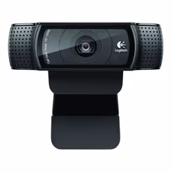 Logitech HD Pro Webcam C920, 1920 x 1080 pixels, Full HD, 1080p, 720p, H.264, M-JPEG, USB 2.0, Noir