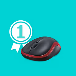 Logitech M185 souris Ambidextre RF sans fil Optique 1000 DPI