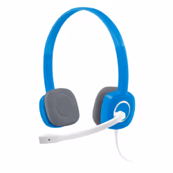 Logitech H150, Avec fil, Bureau/Centre d'appels, 20 - 20000 Hz, 80 g, Casque, Bleu