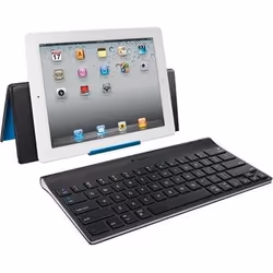 Logitech Tablet Keyboard f/ iPad Noir Bluetooth QWERTZ Suisse