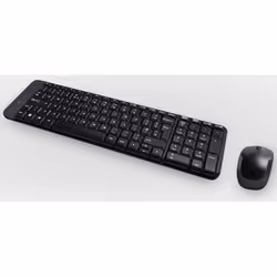 Logitech Wireless Combo MK220 clavier Souris incluse USB Espagnole Noir
