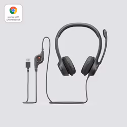 Logitech H390 USB Computer Headset Son numérique amélioré et commandes intégrées - Vue supplémentaire 6