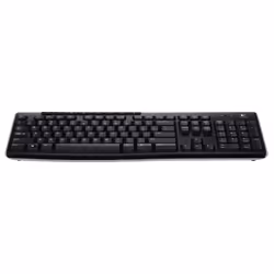 Logitech K270 clavier RF sans fil QWERTZ Hongrois Noir, Argent