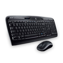 Logitech Wireless Combo MK330 clavier Souris incluse USB Grec Noir