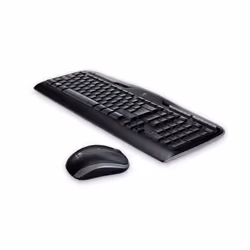 Logitech Wireless Combo MK330 clavier Souris incluse USB Grec Noir
