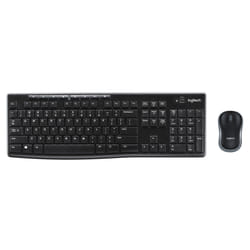 Logitech Wireless Combo MK270 clavier Souris incluse USB QWERTZ Allemand Noir