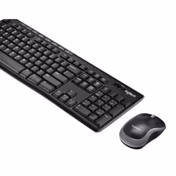 Logitech Wireless Combo MK270 clavier Souris incluse USB QWERTY Espagnole Noir