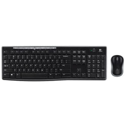 Logitech Wireless Combo MK270 clavier Souris incluse RF sans fil QWERTZ Hongrois Noir
