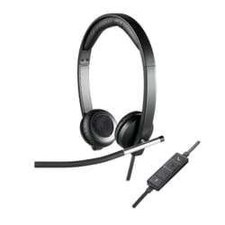 Logitech H650e Noir, Argent