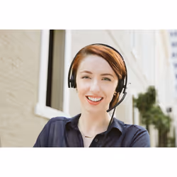 Logitech H650e Casque Filaire USB-A Supra-Auriculaire Noir Argent Bureau - Vue supplémentaire 4