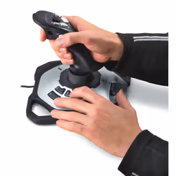 Logitech G Extreme 3D PRO Noir, Blanc USB 2.0 Joystick Numérique PC - Vue supplémentaire 7