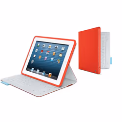 Logitech FabricSkin, Apple, iPad 2, iPad (3G &amp; 4G), Rouge, 200 mm, 20 mm, 255 mm