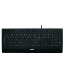 Logitech K280E Pro f/ Business clavier USB AZERTY Français Noir