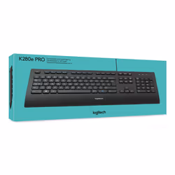Logitech K280E Pro f/ Business clavier USB AZERTY Français Noir - Vue supplémentaire 9