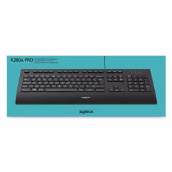 Logitech K280E Pro f/ Business clavier USB QWERTY US International Noir - Vue supplémentaire 12