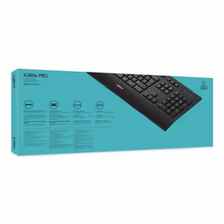 Logitech K280E Pro f/ Business clavier USB QWERTY US International Noir - Vue supplémentaire 9