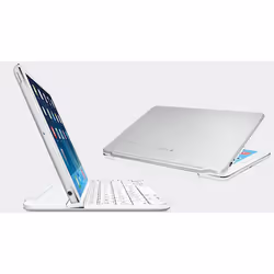Logitech Ultrathin Argent Bluetooth AZERTY Français