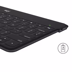 Logitech Keys-To-Go Noir Bluetooth QWERTZ Suisse - Vue supplémentaire 7