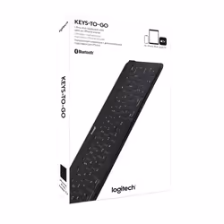 Logitech Keys-To-Go Noir Bluetooth QWERTZ Suisse - Vue supplémentaire 8