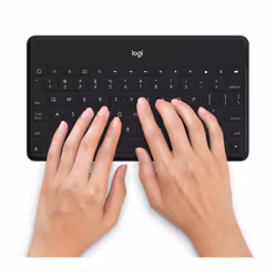 Logitech Keys-To-Go Noir Bluetooth QWERTY Italien - Vue supplémentaire 4