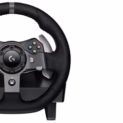 Logitech G G920 Driving Force Aluminium, Noir USB 2.0 Volant + pédales Analogique/Numérique PC, Xbox One, Xbox Series S, Xbox Series X