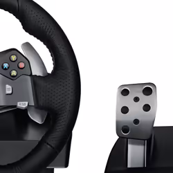 Logitech G G920 Driving Force Aluminium, Noir USB 2.0 Volant + pédales Analogique/Numérique PC, Xbox One, Xbox Series S, Xbox Series X - Vue supplémentaire 5