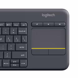 Logitech Wireless Touch Keyboard K400 Plus Clavier HTPC pour PC connecté aux télévisions - Vue supplémentaire 5
