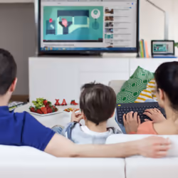 Logitech Wireless Touch Keyboard K400 Plus Clavier HTPC pour PC connecté aux télévisions - Vue supplémentaire 6