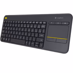 Logitech K400 Plus Tv clavier RF sans fil QWERTY Turc Noir