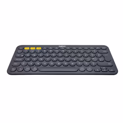 Logitech K380 Multi-Device clavier Bluetooth QWERTY Espagnole Gris
