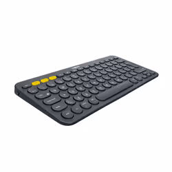 Logitech K380 Multi-Device clavier Bluetooth QWERTY Espagnole Gris