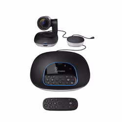 Logitech Group, Système de vidéoconférence de groupe, Full HD, 30 ips, 90°, 10x, Noir, Gris
