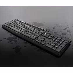 Logitech MK235 clavier Souris incluse USB QWERTY US International Gris - Vue supplémentaire 7