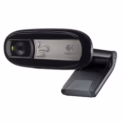 Logitech Webcam C170, 5 MP, 640 x 480 pixels, 1024 x 768 pixels, USB 2.0, Noir, Clip