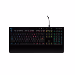 Logitech G G213 Prodigy, Taille réelle (100 %), Avec fil, USB, QWERTY, LED RGB, Noir