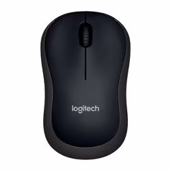 Logitech B220 Silent, Ambidextre, Optique, RF sans fil, 1000 DPI, Noir