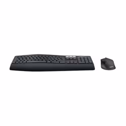 Logitech MK850 Performance, Taille réelle (100 %), Sans fil, RF sans fil + Bluetooth, QWERTZ, Noir, Souris incluse