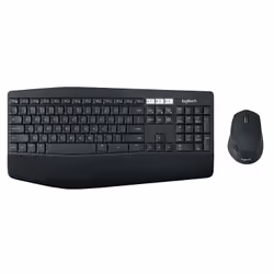 Logitech MK850 Performance clavier Souris incluse RF sans fil + Bluetooth QWERTZ Allemand Noir