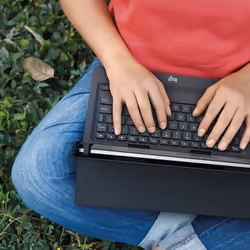 Logitech Universal Folio Noir Bluetooth QWERTY Espagnole
