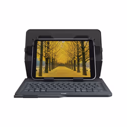 Logitech Universal Folio with integrated keyboard for 9-10 inch tablets Noir Bluetooth QWERTY Anglais britannique