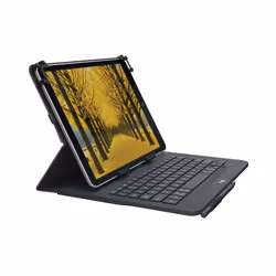 Logitech Universal Folio with integrated keyboard for 9-10 inch tablets Noir Bluetooth QWERTY Anglais britannique - Vue supplémentaire 7
