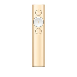 Logitech Spotlight télécommande Bluetooth/RF Or