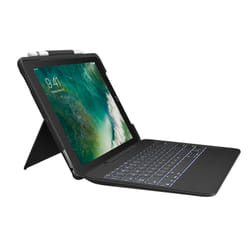 Logitech SLIM COMBO with detachable keyboard and Smart Connector for iPad Air (3rd gen) and iPad Pro 10.5-inch Noir QWERTY Italien