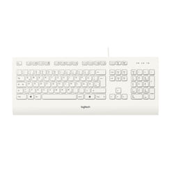 Logitech K280E Pro f/ Business clavier USB QWERTZ Allemand Blanc