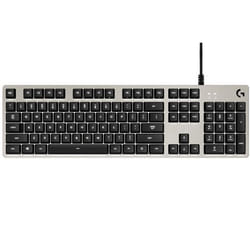 Logitech G G413 Silver clavier USB QWERTZ Allemand Argent