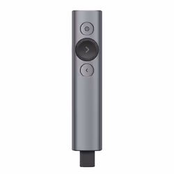 Logitech Spotlight télécommande Bluetooth/RF Gris