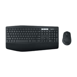 Logitech MK850 Performance Wireless Keyboard and Mouse Combo clavier Souris incluse RF sans fil + Bluetooth Hébreu Noir, Blanc