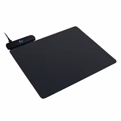 Logitech G PowerPlay Système de charge sans fil, Noir, Monochromatique, Tapis de souris de jeu